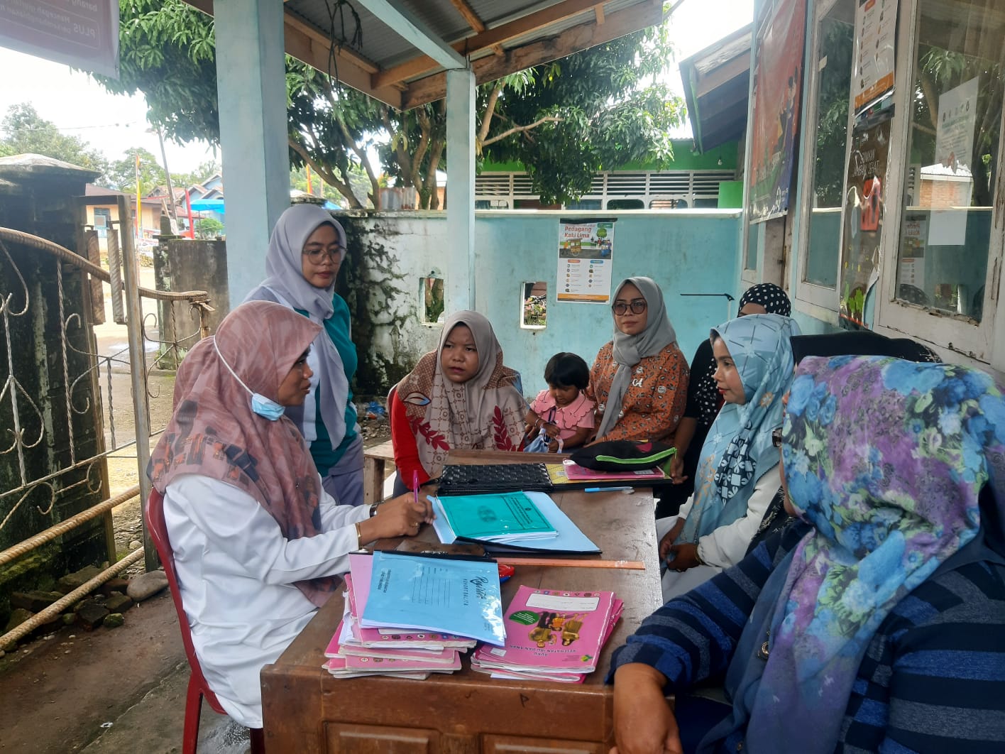 Puskesmas Tapan Monitoring dan evaluasi (monev) posyandu \"