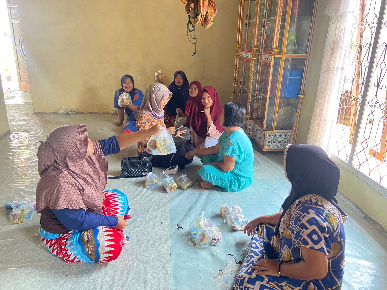 Puskesmas tanjung beringin  laksanakan  Program k3 Di  nagari lunang , dengan kelompok pembinaan pos