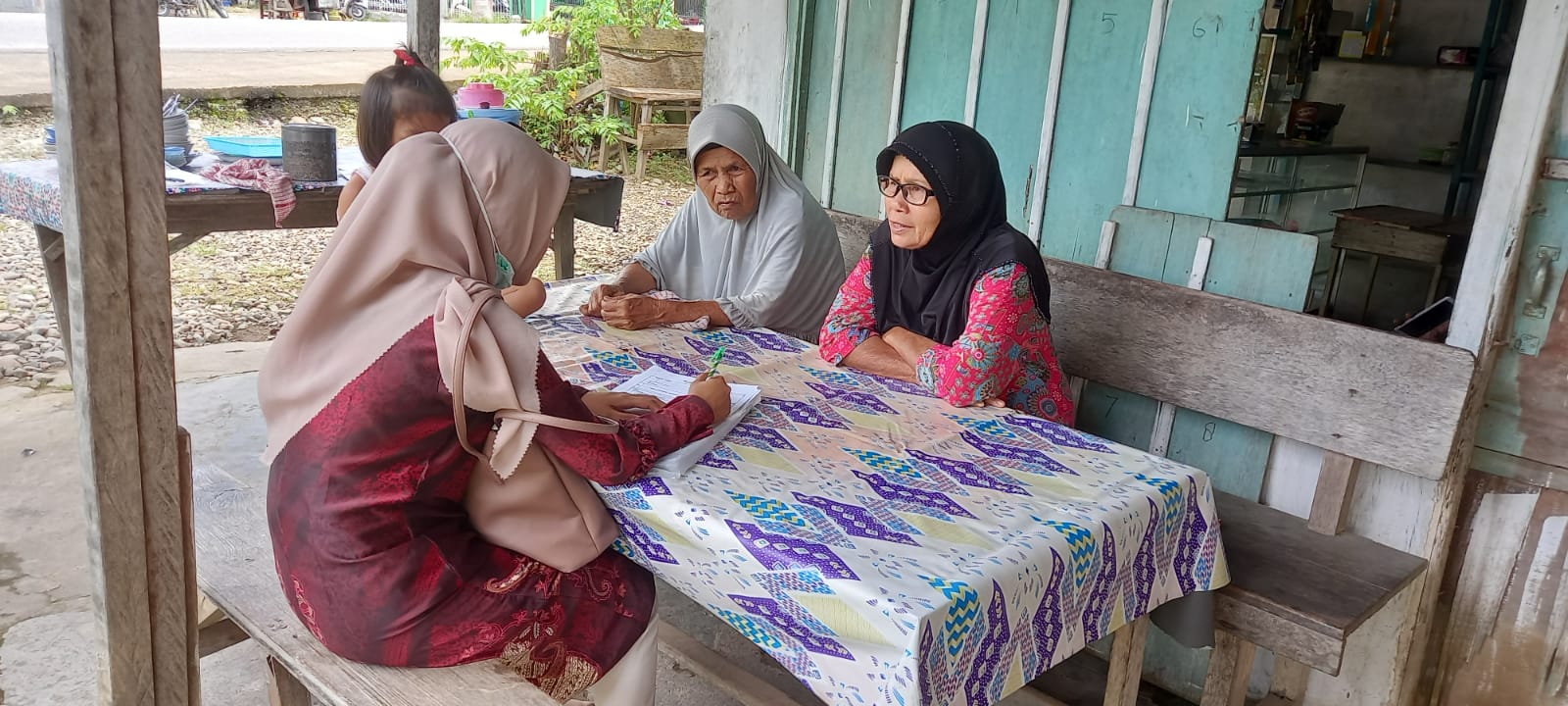Puskesmas Balasi Selasa  laksanakan Inspeksi sanitasi  di wilayah nagari KOTO VIII Pelangai dan Naga
