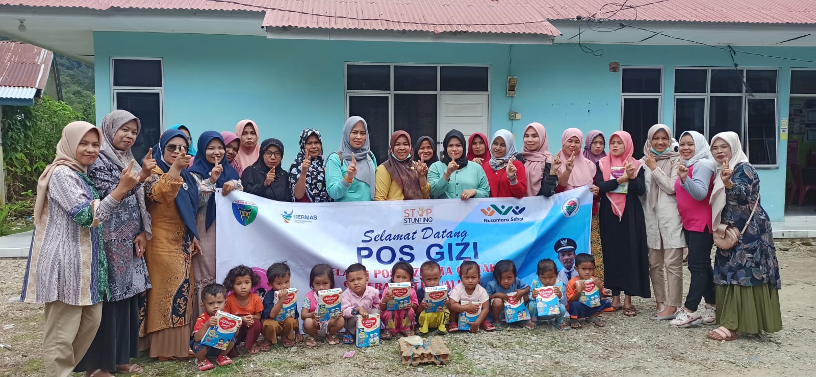 Giat Pusk.IV Koto Mudik. \"PENUTUPAN POS GIZI DI NAGARI TERATAK TEMPATIH\"