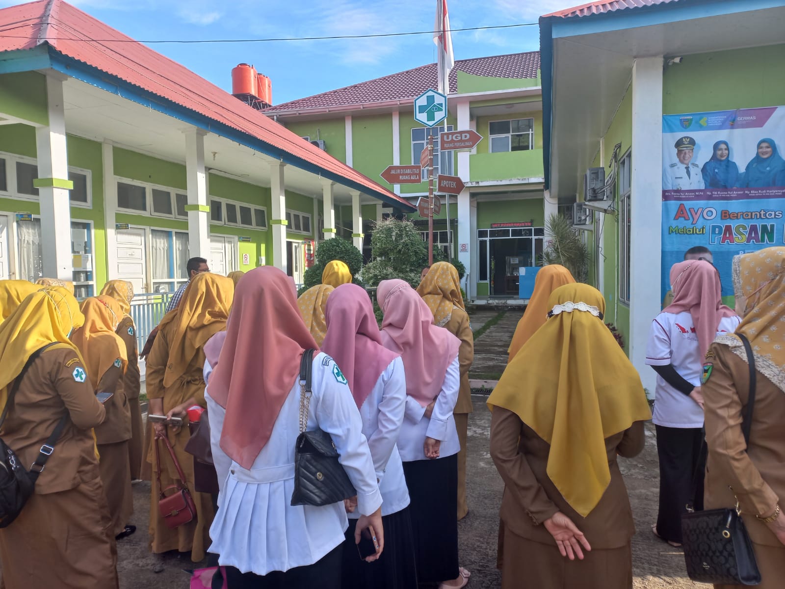 APEL PAGI UPT. PUSKESMAS PASAR BARU Senin, 17 Oktober 2022