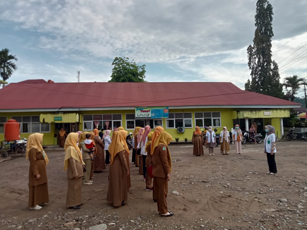 APEL PAGI SEBAGAI SARANA INFORMASI TERBARU PUSKESMAS BALAI SELASA