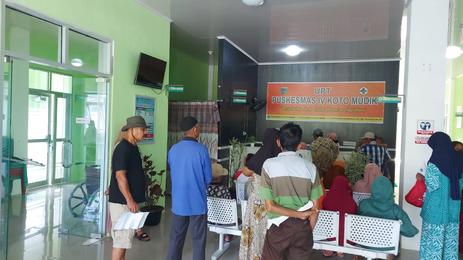 PELAYANAN DI PUSKESMAS IV KOTO MUDIK\"