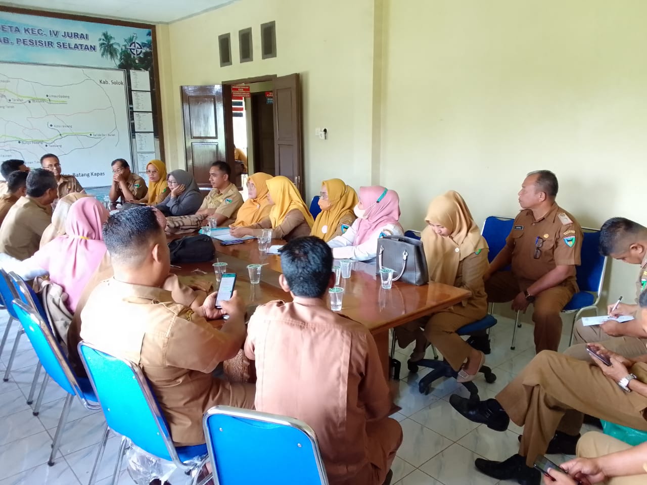 Rapat Persiapan Penilaian Verivikasi ODF Puskesmas   Salido,