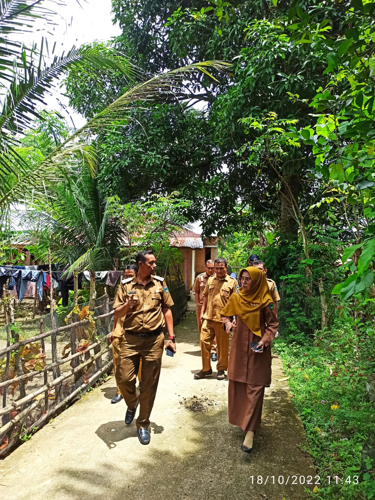 Rapat Persiapan Penilaian Verifikasi ODF  si Puskesmas Pasar Kuok 