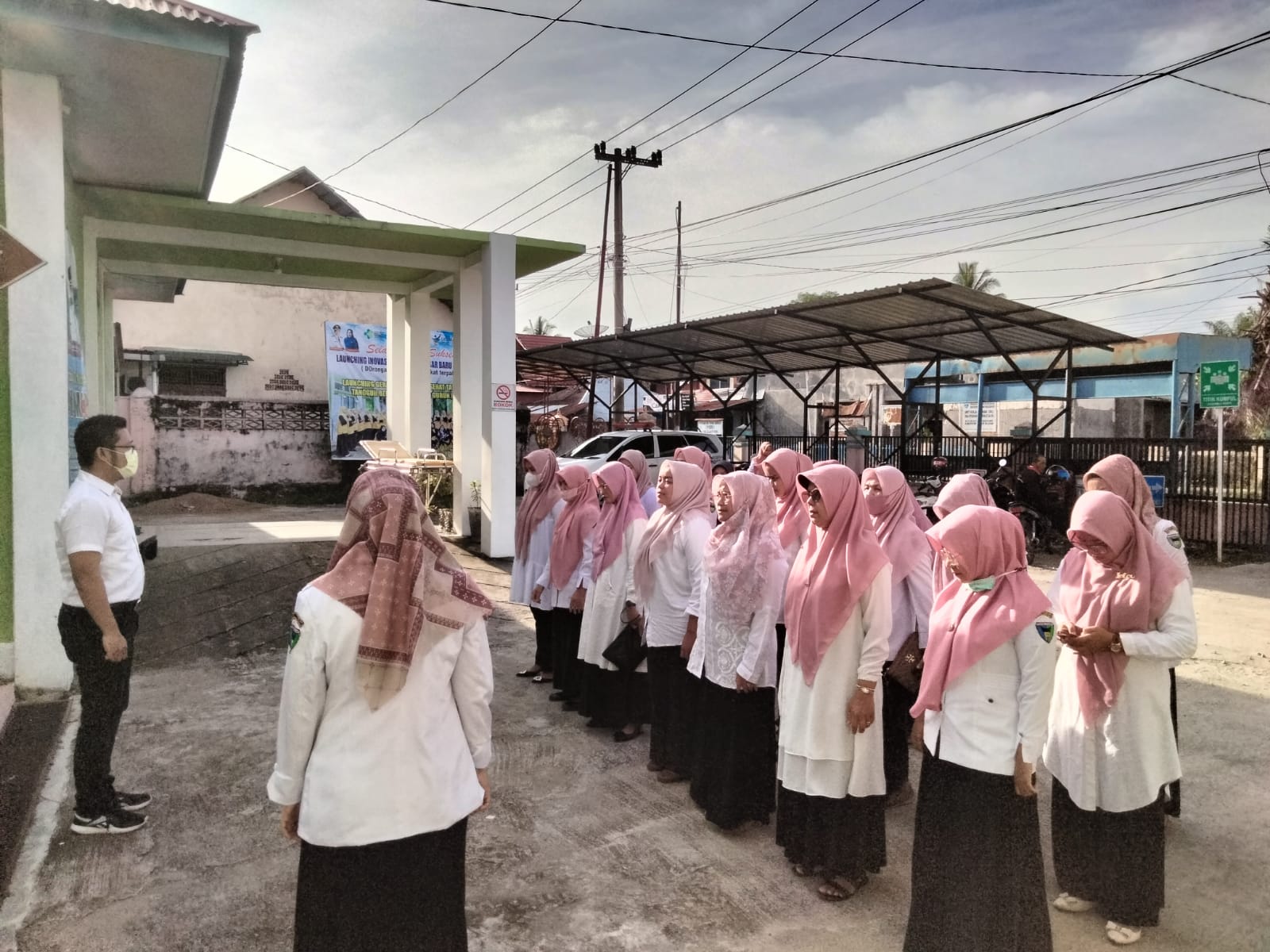APEL PAGI UPT. PUSKESMAS PASAR BARU, Rabu,  19 Oktober 2022