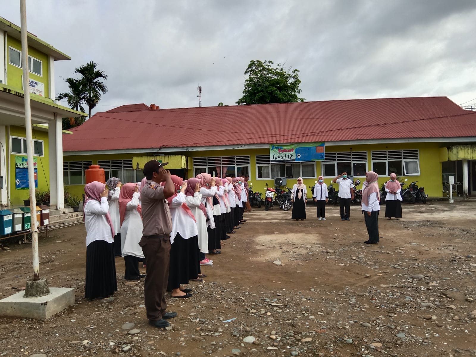 APEL PAGI SEBAGAI SARANA INFORMASI TERBARU PUSKESMAS BALAI SELASA