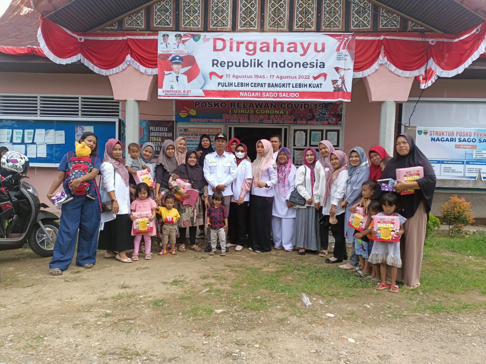 Edukasi Stunting di Pemerintah Nagari Sago Salido Puskesmas   Salido,
