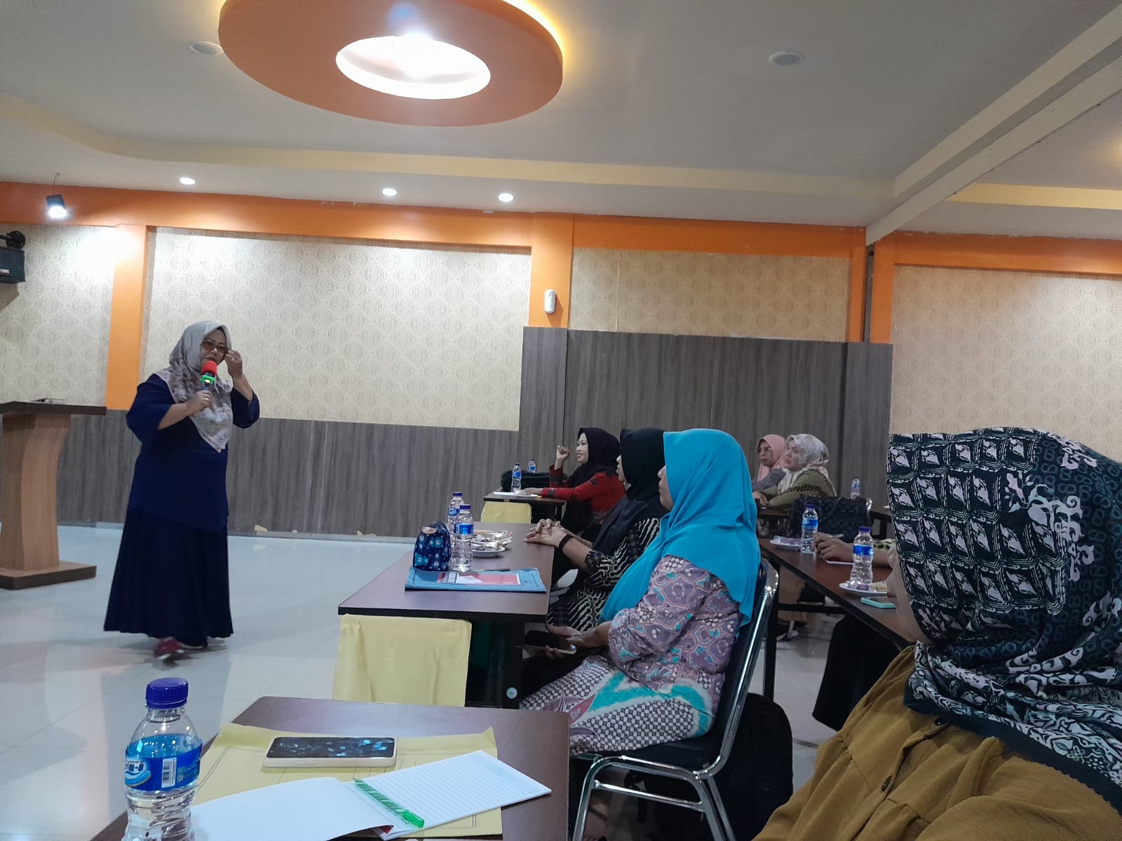 PUSK KAYU GADANG IKUTI PERTEMUAN PEMBINAAN KADER PEMBANGUNAN MANUSIA AKSI 5# KONVERGENSI PENURUNAN S