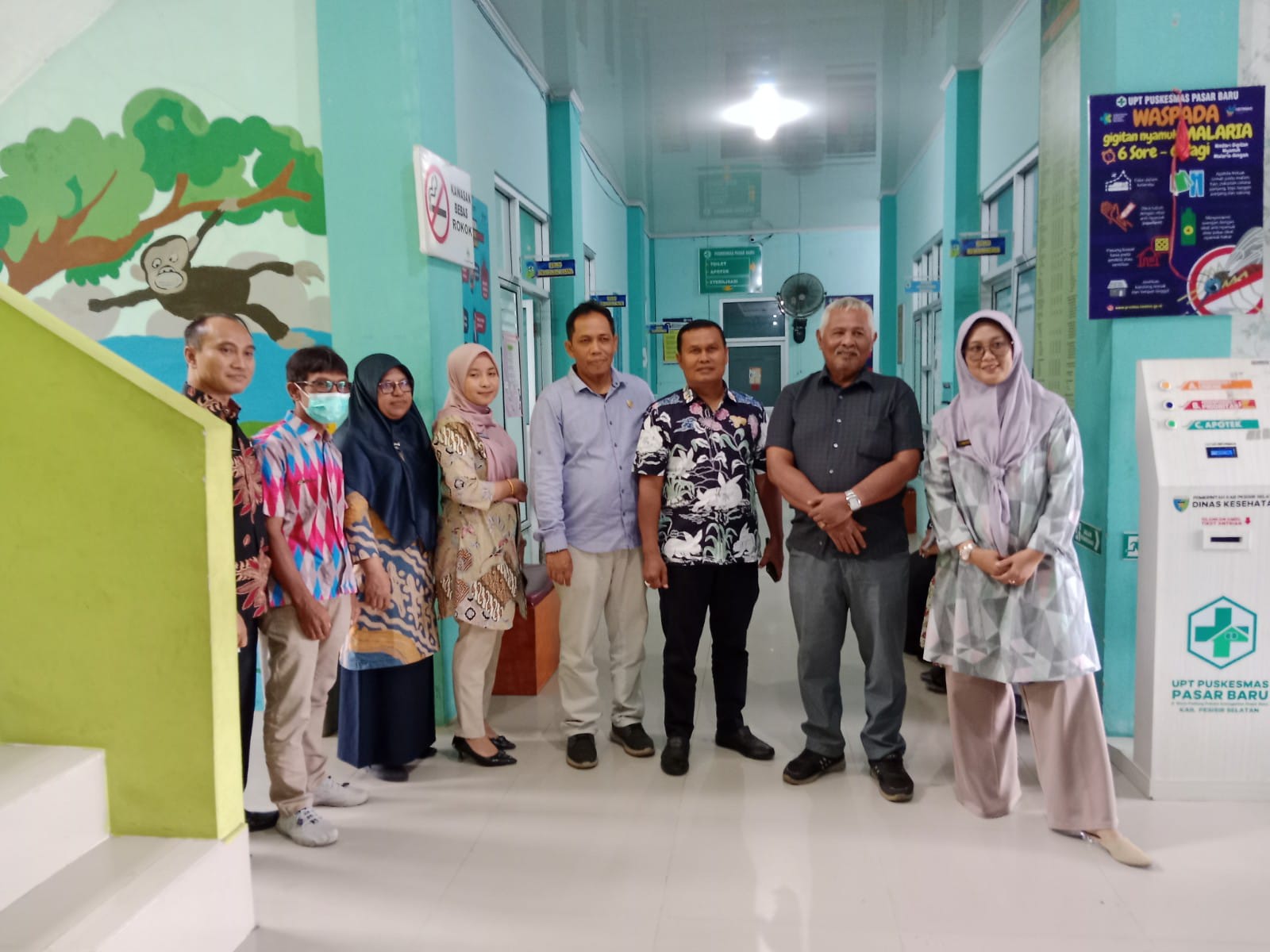TINJAUAN LAPANGAN KOMISI IV DPRD  KAMIS, 20 OKTOBER 2022 KE PUSKESMAS PASAR BARU PA