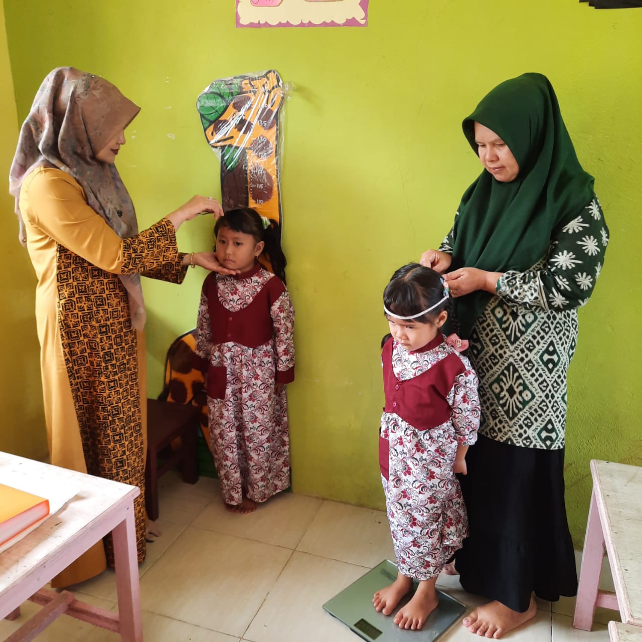Stimulasi, Deteksi dan Intervensi Dini Tumbuh Kembang Anak) di TK TUNAS HARAPAN  PUSK INDERAPURA   