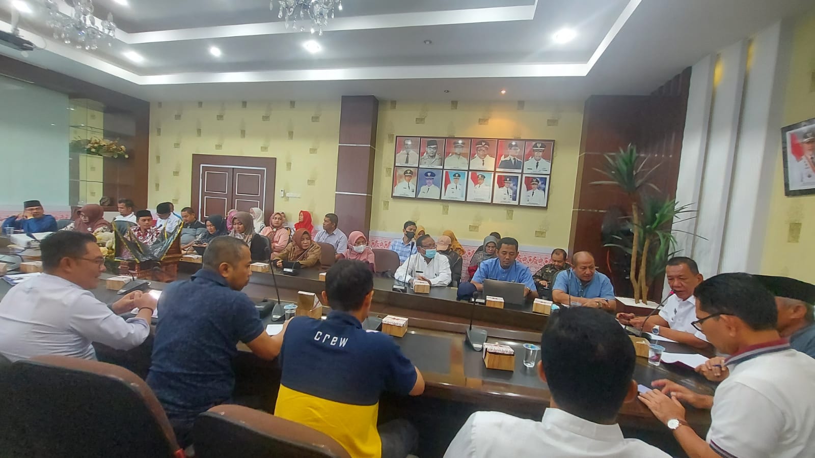 PUSKESMAS IV KOTO MUDIK Jum\'at, 21 Oktober 2022 HADIRI RAPAT PLENO HASIL VERIFIKASI ODF KABUPATEN P