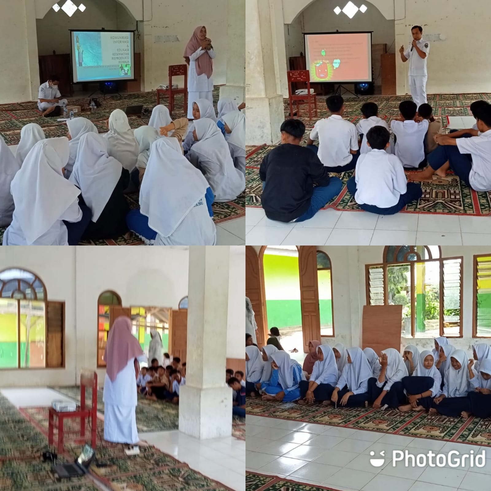 Kegiatan PKPR di MTs Lakitan Wilayah kerja Puskesmas kambang.