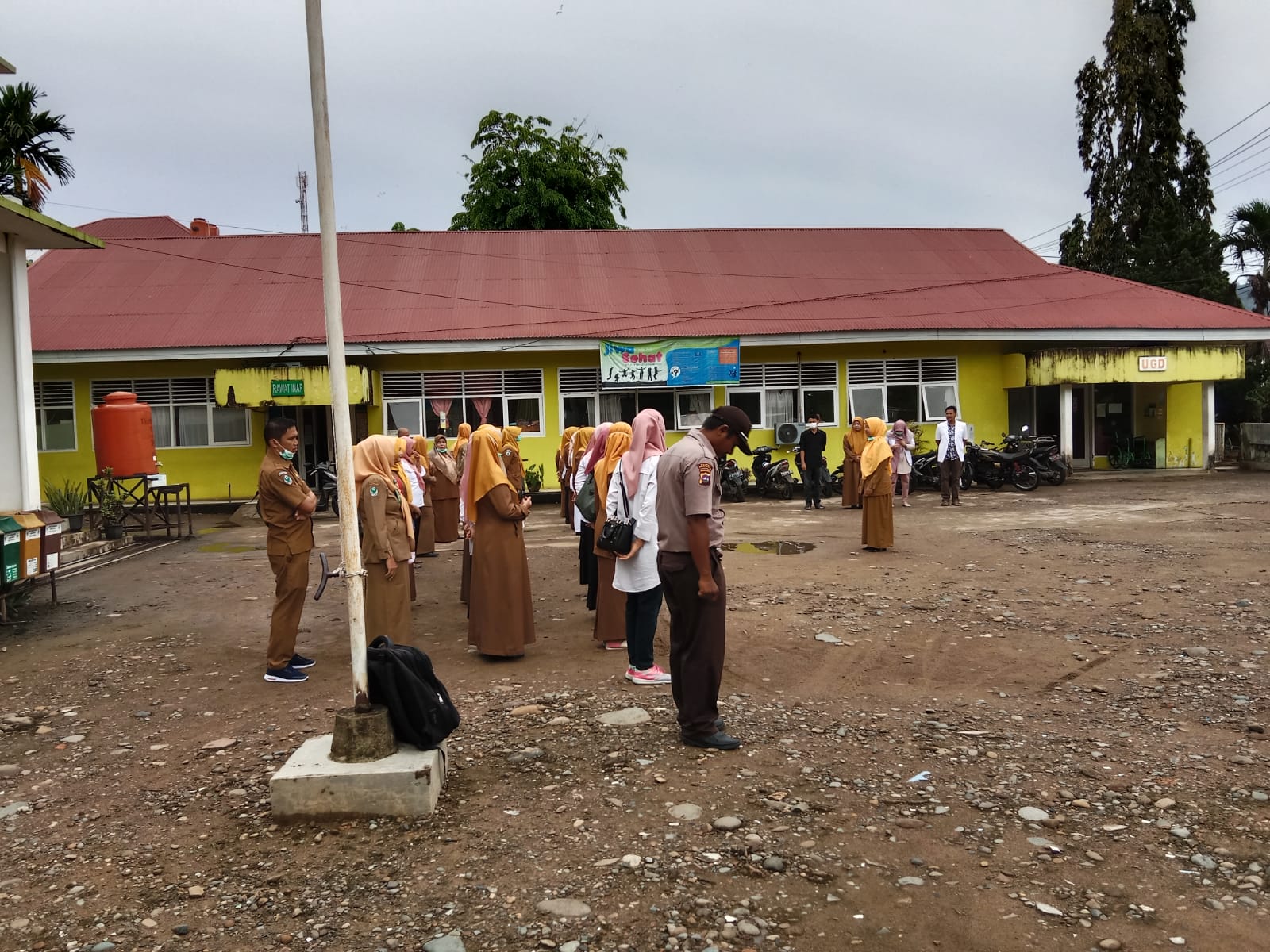 APEL PAGI SEBAGAI SARANA INFORMASI TERBARU PUSKESMAS BALAI SELASA  25 Oktober 2022