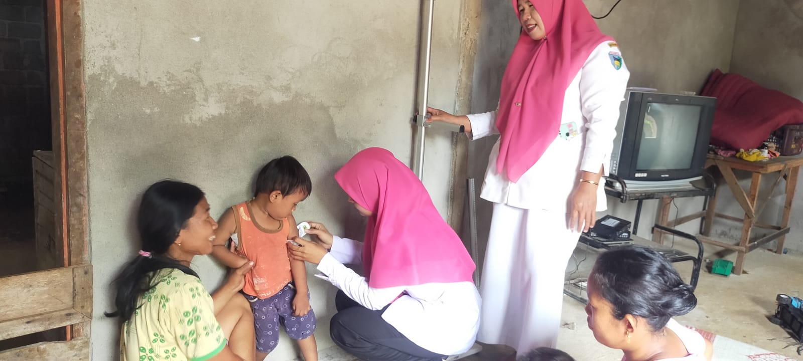 PUSKESMAS AIR HAJI  Pelacakan Pendampingan Masalah Gizi Ke 3 Nagari di kecamatan Linggo Sari 