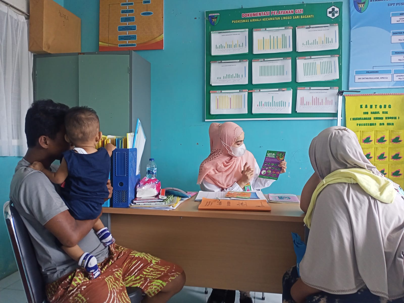 PUSKESMAS AIR HAJI   Pelayanan Pada Balita Gizi Kurang/Gizi Buruk di Poli  Gizi