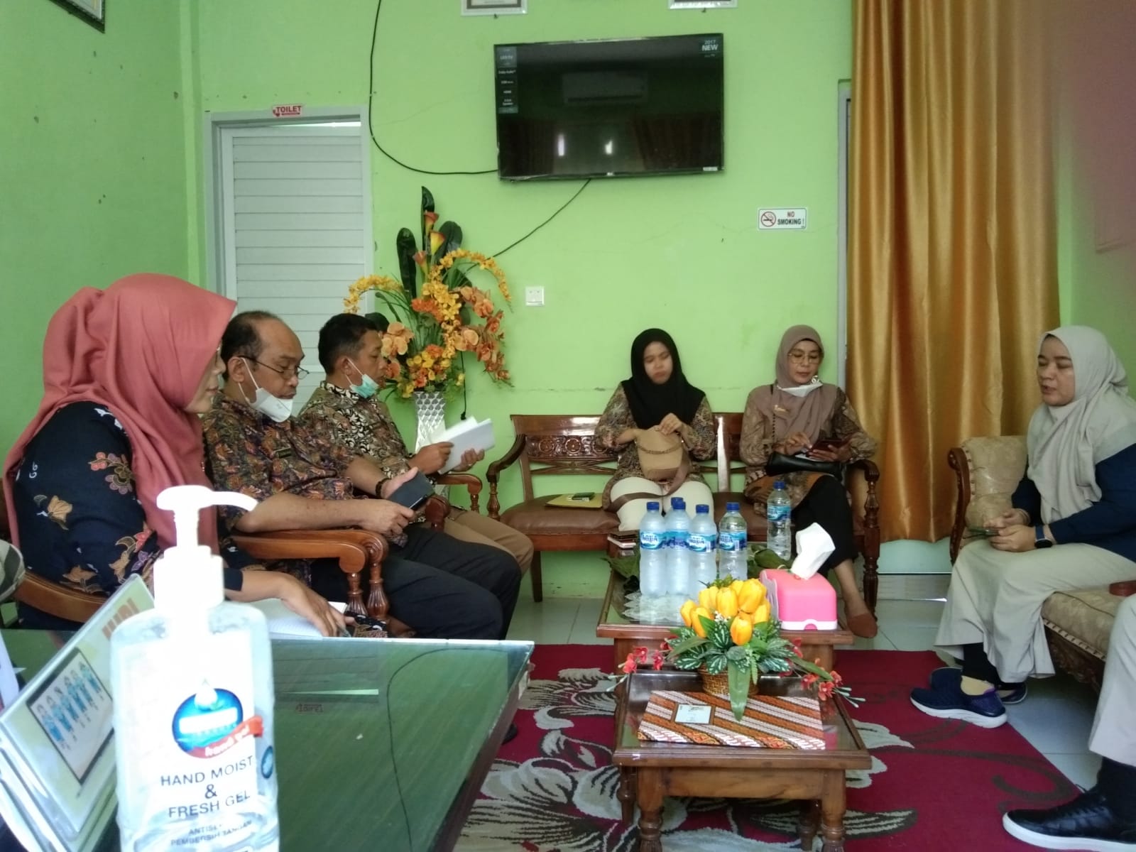 Kegiatan Kredensial untuk perpanjangan kerja sama dengan BPJS di UPT Puskesmas Koto Baru 