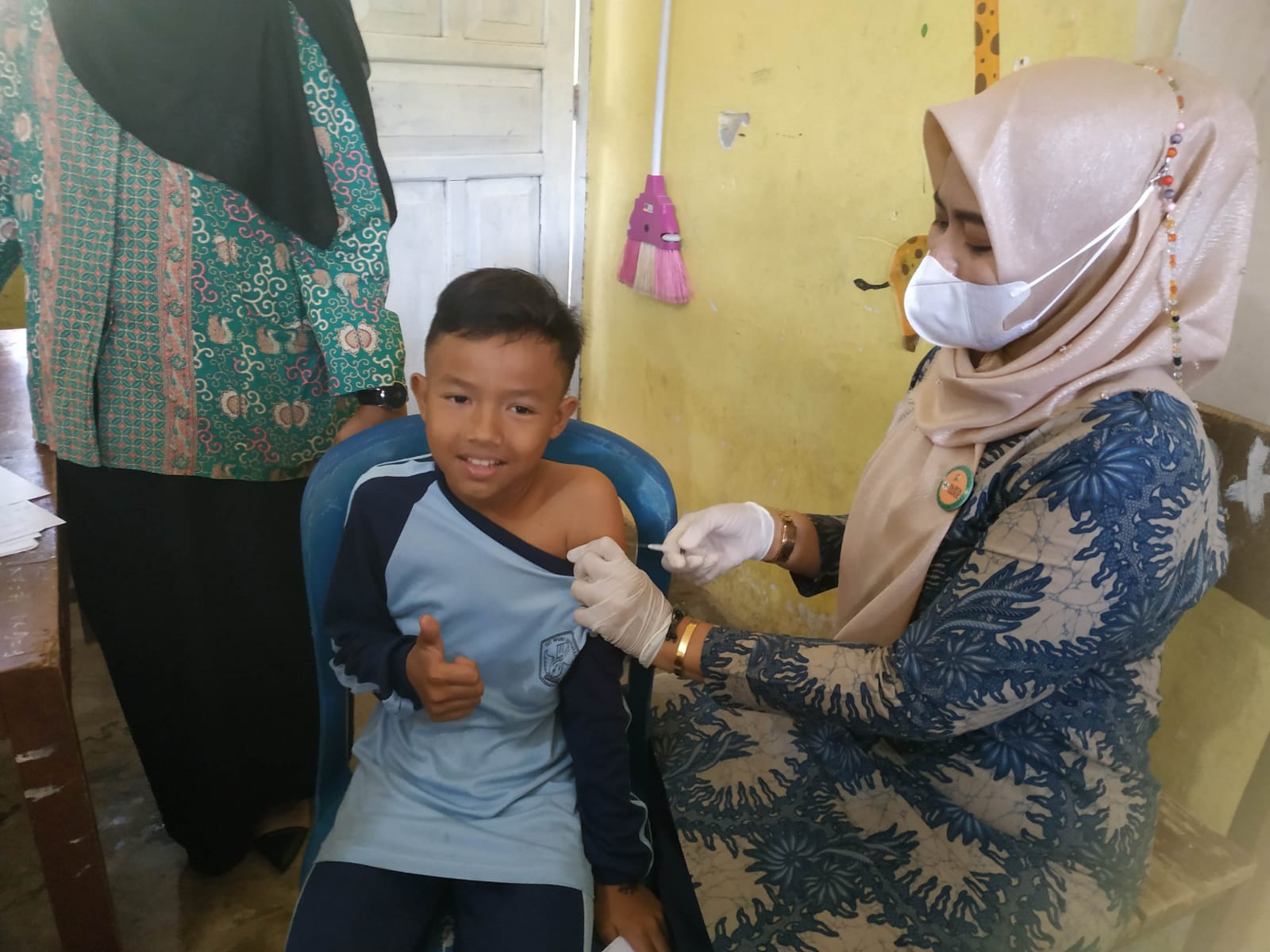 PUSKESMAS IV KOTO MUDIK KAMIS, 27 OKTOBER 2022  LAKSANAKAN BULAN IMUNISASI ANAK SEKOLAH (BIAS) DT DA