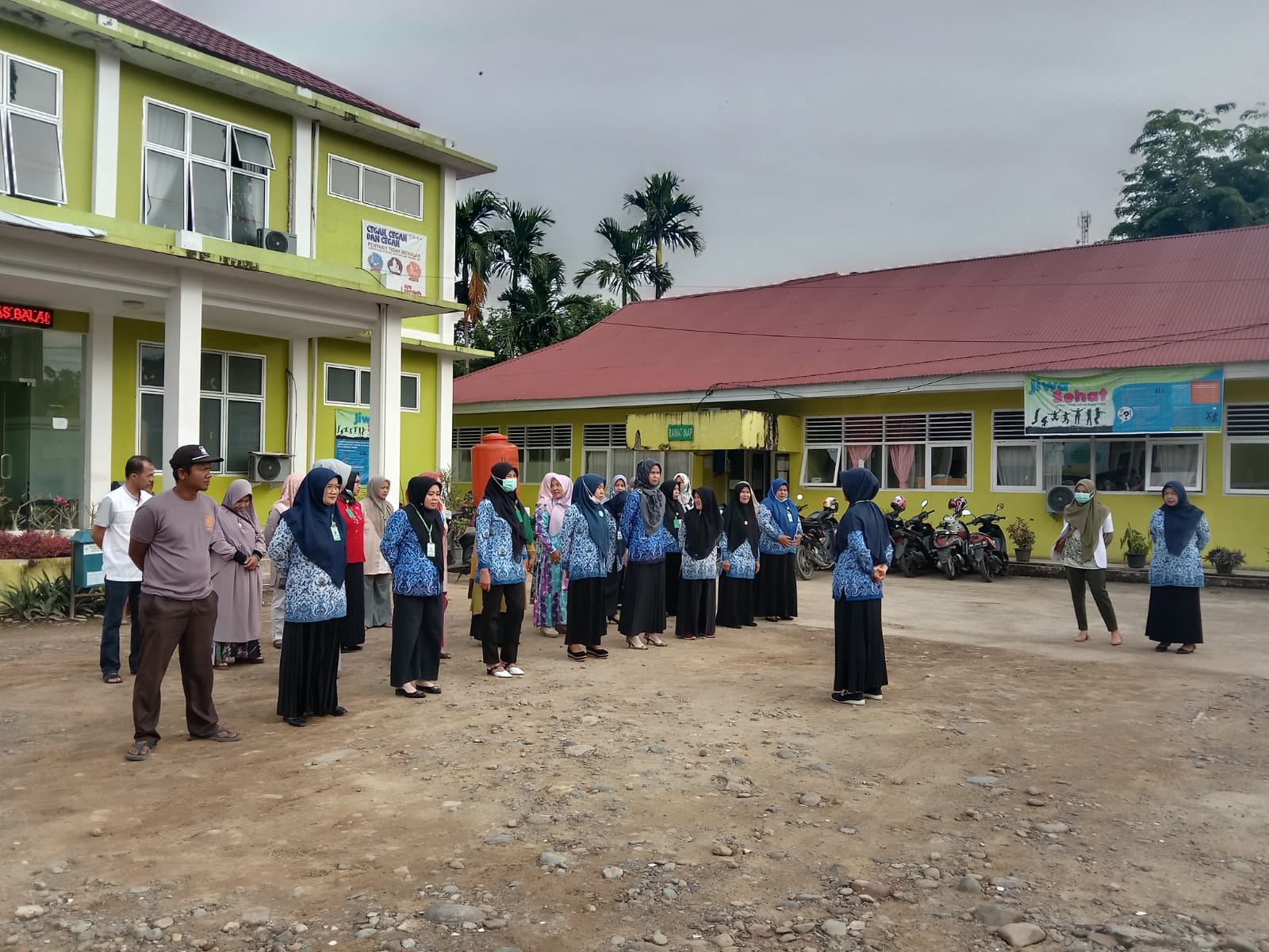 APEL PAGI SEBAGAI SARANA INFORMASI TERBARU PUSKESMAS BALAI SELASA