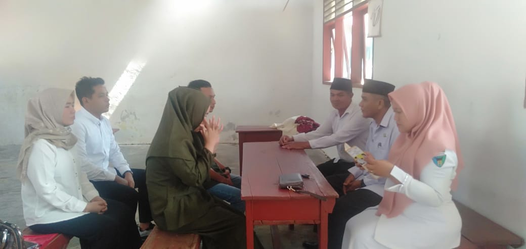 Pemeriksaan kesehatan pada calon pengantin di UPT puskesmas kambang.