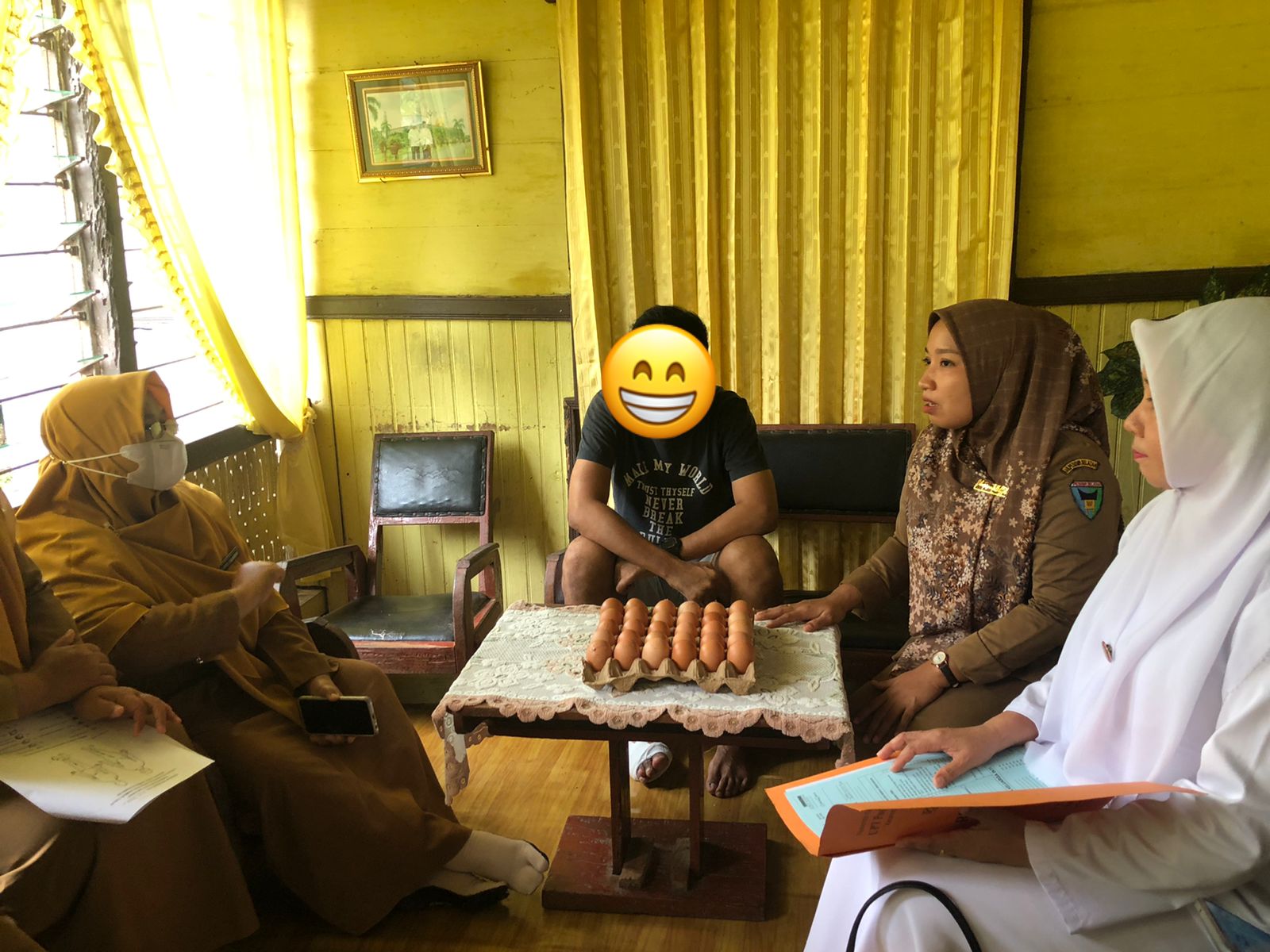 KUNJUNGAN KEPALA BIDANG PENCEGAHAN dan PENGENDALIAN PENYAKIT, BERSAMA TIM DALAM RANGKA KUNJUNGAN PAS