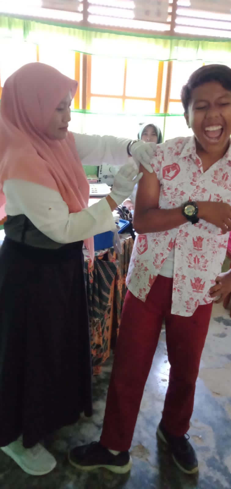 Kegiatan BIAS DT dan Td di Sekolah Dasar/Mis sederajat di wilker Puskesmas Balai selasa. 
