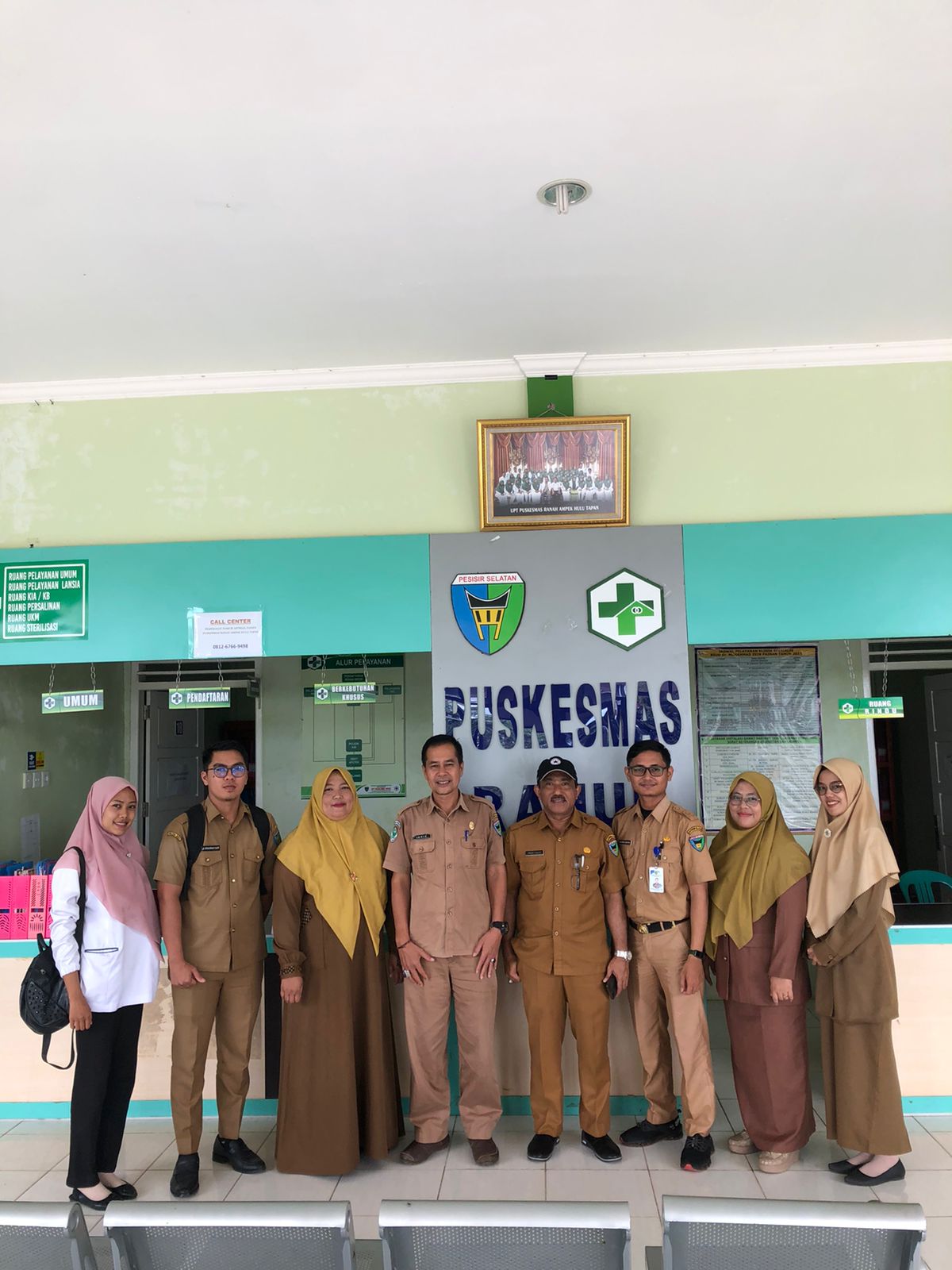Dinas Komunis dan Informasi Kab.Pessel  mendatangi Puskesmas Rahul untuk melakukan perekaman Tanda T