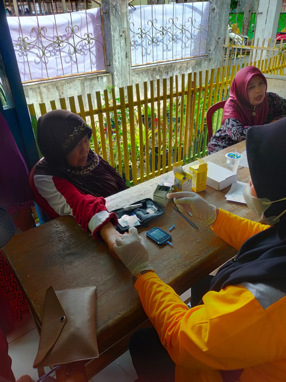 Puskesmas pasar Kuok laksanakan kegiatan Iva tes dan sadarnis, berkaloborasi dengan program PTM dan 