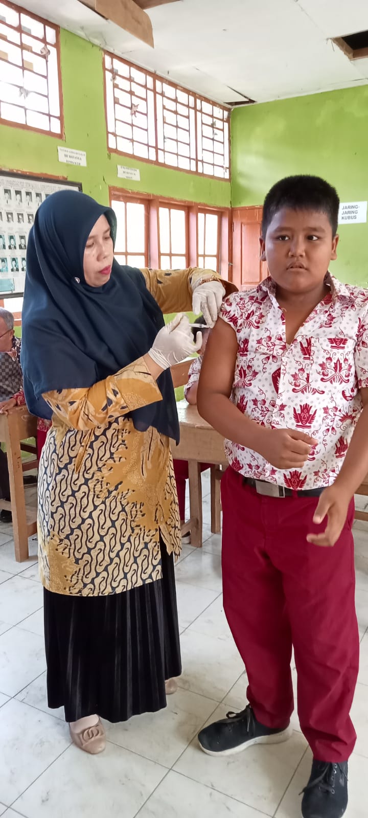 Kegiatan BIAS DT dan Td di Sekolah Dasar/Mis sederajat di wilker Puskesmas Balai selasa.