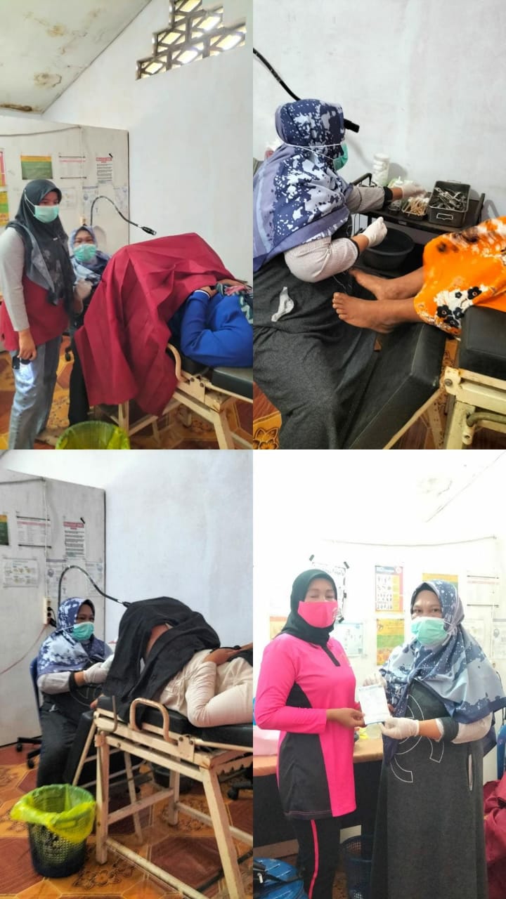PUSKESMAS AIRPURA  PELAKSANAAN IVA TEST DAN SADARNIS DALAM RANGKA PENYAMBUTAN HARI KESEHATAN NASIONA
