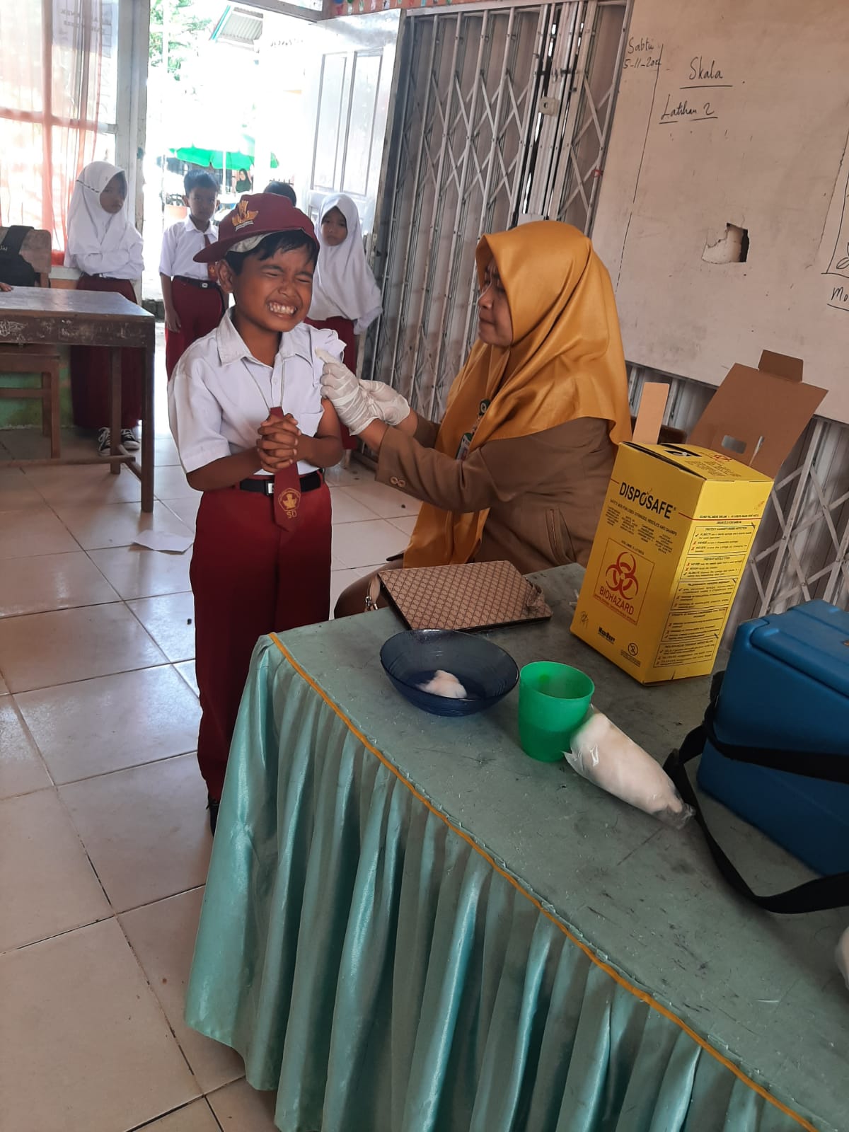 Kegiatan BIAS DT dan Td di Sekolah Dasar/Mis sederajat di wilker Puskesmas Balai selasa.