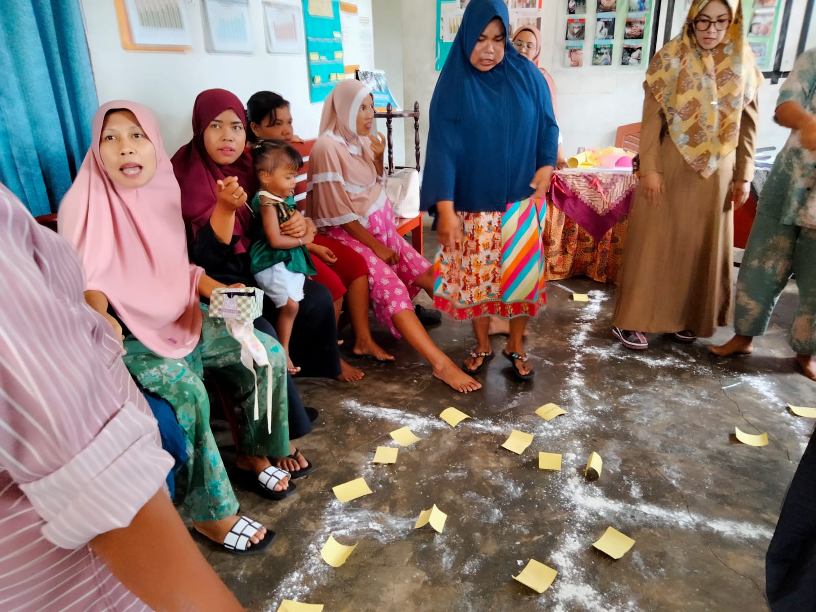 Puskesmas Air Haji Selasa tgl 8-11-2022  Kegiatan pemicuan pilar 1 STBM ( sanitasi total berbasis ma