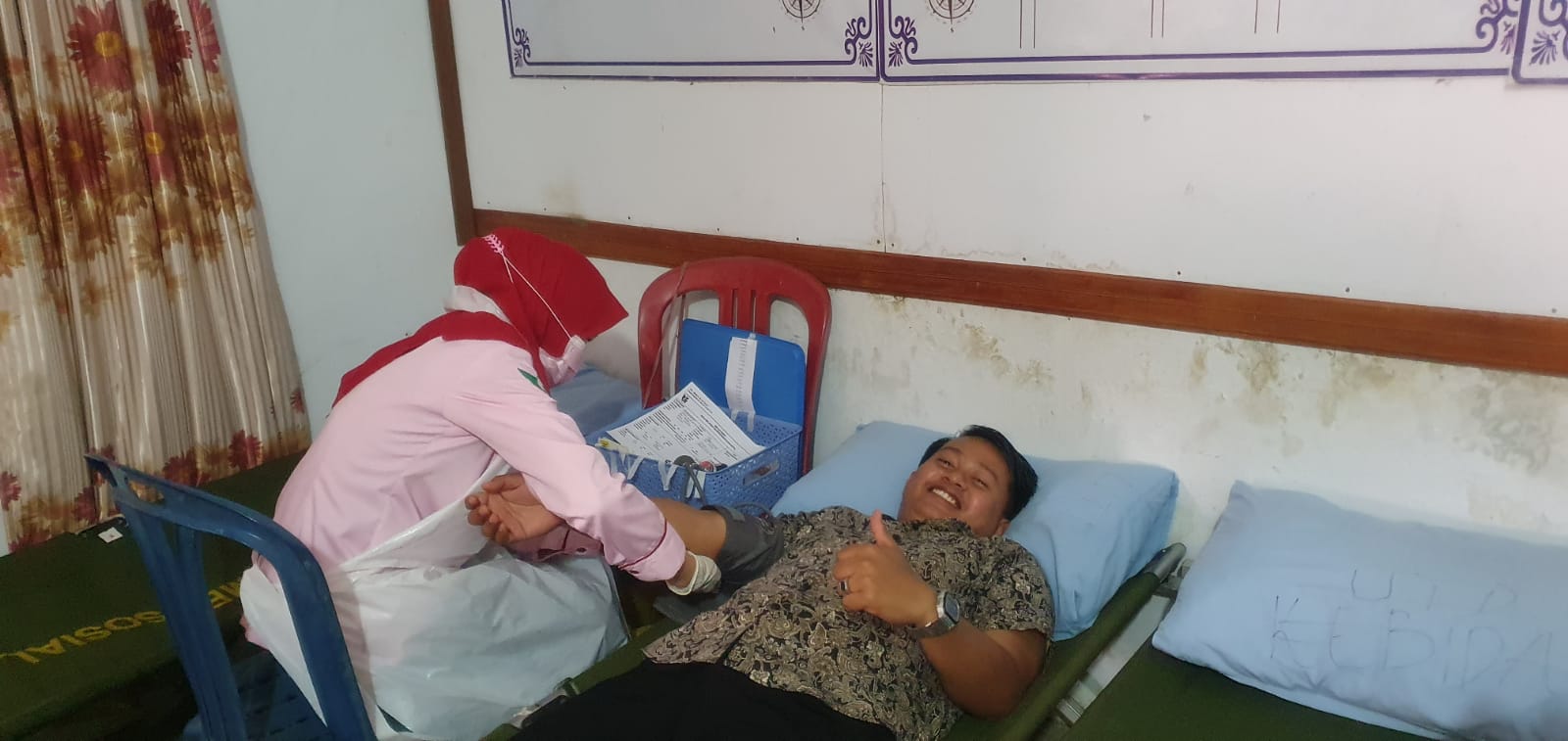 PUSKESMAS AIRPURA  KEGIATAN DONOR DARAH MASSAL 