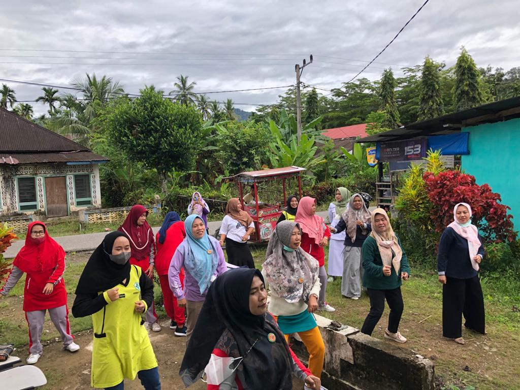 PUSKESMAS IV KOTO MUDIK Selasa, 8 Februari 2022 PELAKSAAN KEGIATAN PROLANIS DI PUSTU TUIK