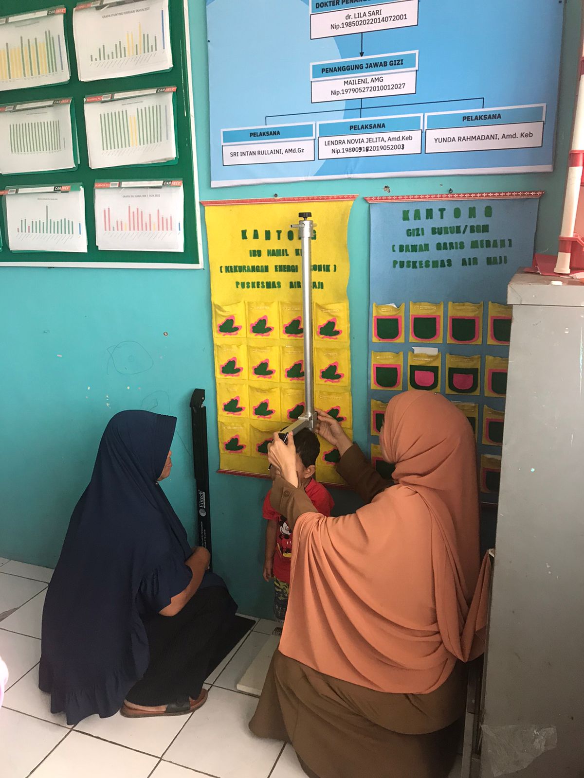 Puskesmas Air Haji berikan Pelayanan Pada Balita Gizi Kurang/Stunting\"