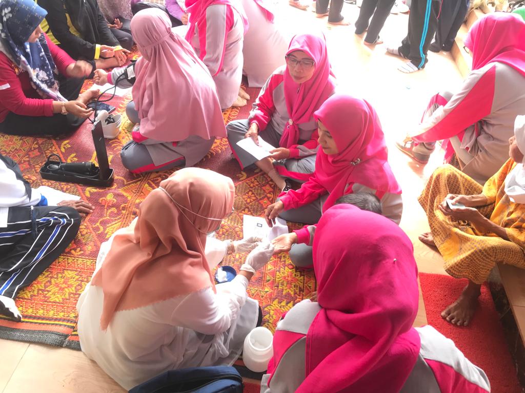 PUSKESMAS IV KOTO MUDIK SELASA, 9 NOVEMBER 2022 PEMERIKSAAN TEST IVA DAN SADANIS DI POSKESRI LUBUK N