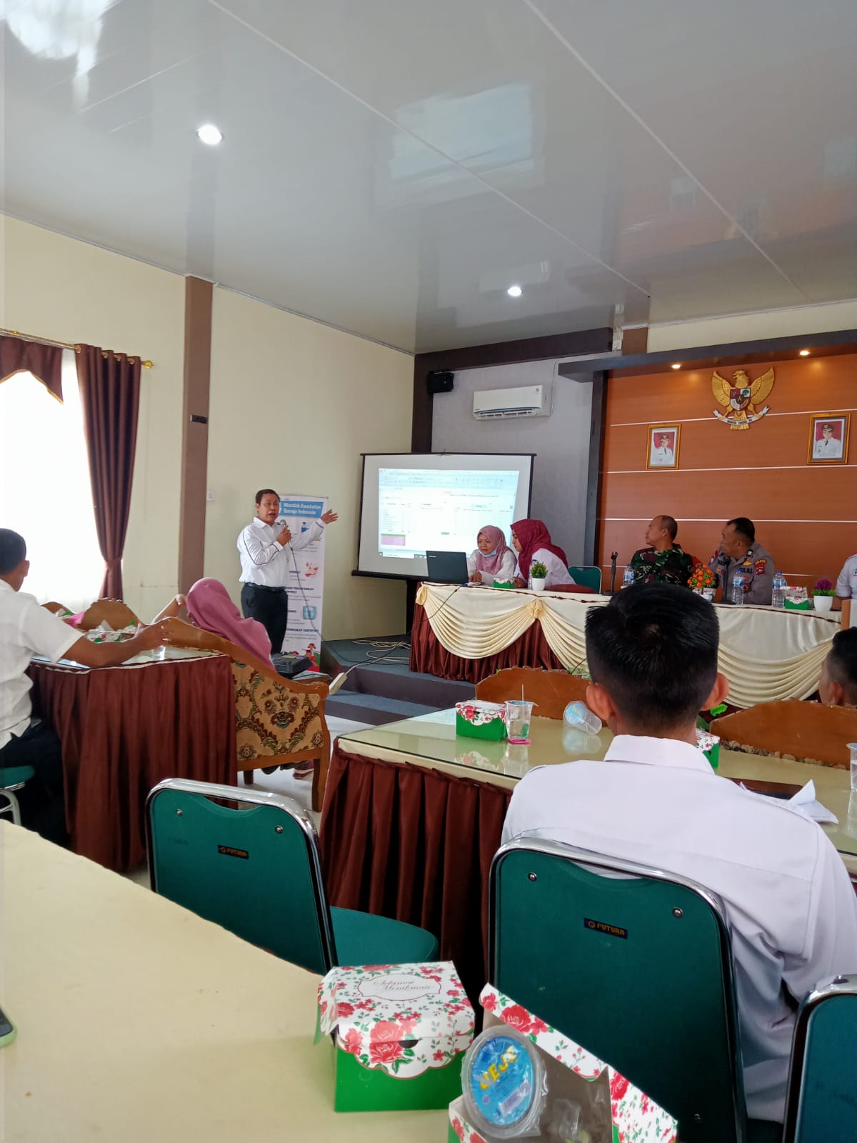 Sosialisasi Pembentukan Pos Gizi di Wilayah Kerja Puskesmas Salido