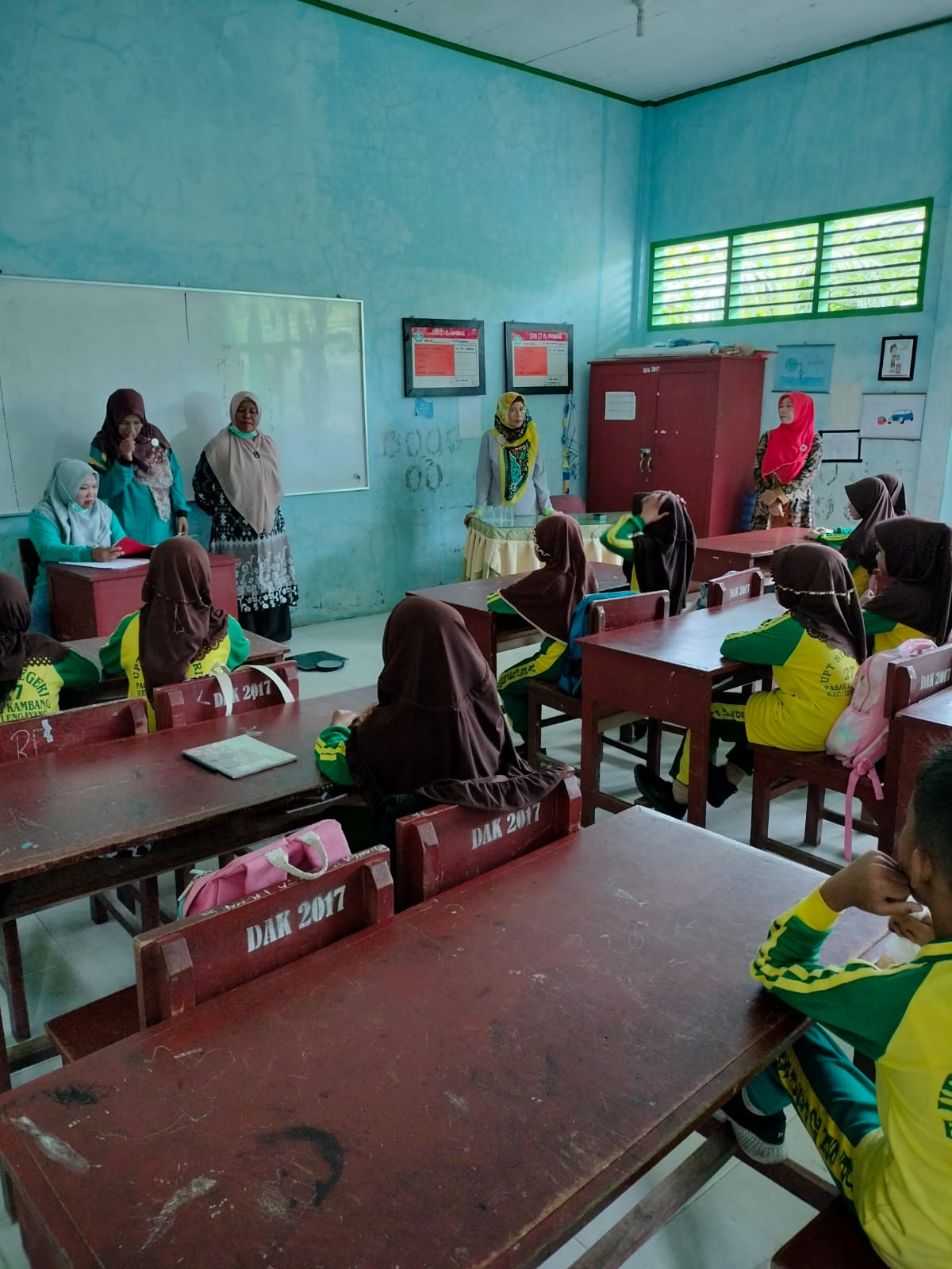 Penyuluhan Kesehatan Olahraga pada anak Sekolah Dasar di SDN 27 Ps.Kambang. 
