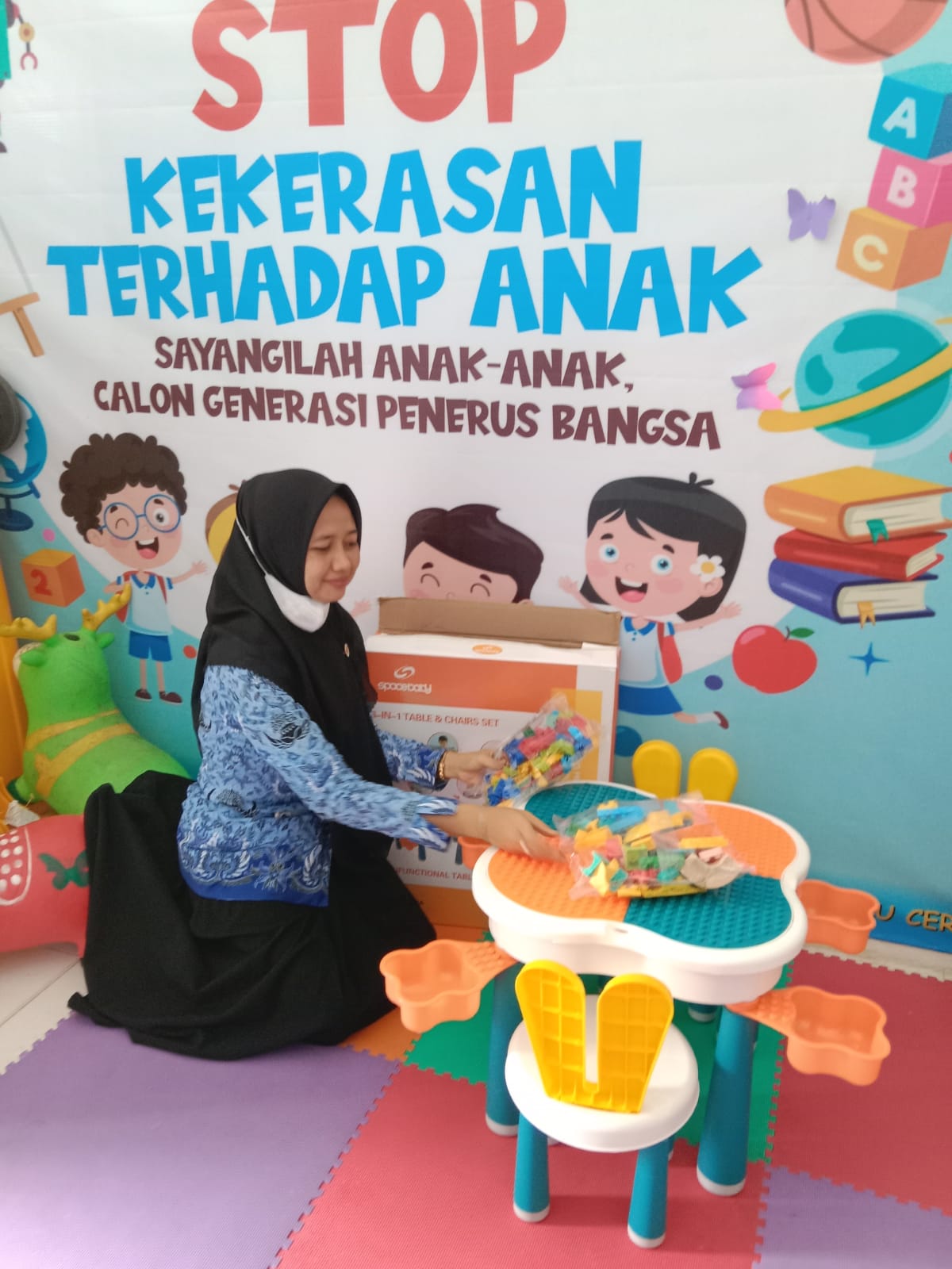 PUSKESMAS PASAR BARU BERBENAH SEBAGAI  PUSKESMAS RAMAH ANAK
