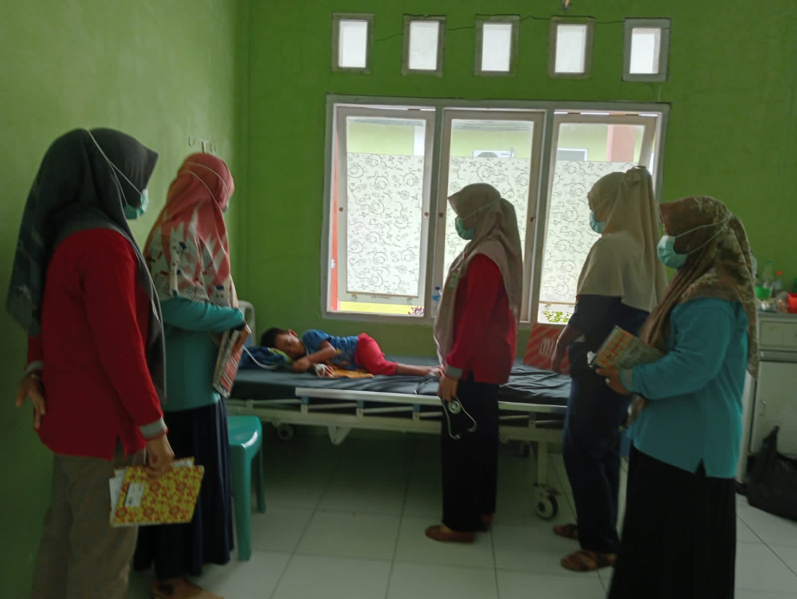 Kegiatan ugd dan rawat inap puskesmas tanjung makmur hari Sabtu tanggal 12 November 2022