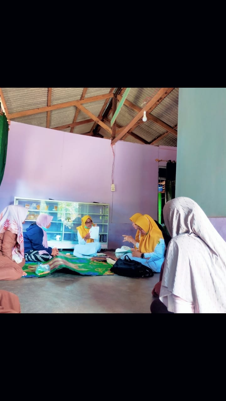 Puskesmas Tanjung Makmur  lakukan Kunjungan ke POS UKK UEP ALHIDAYAH Nagari Sambungo 