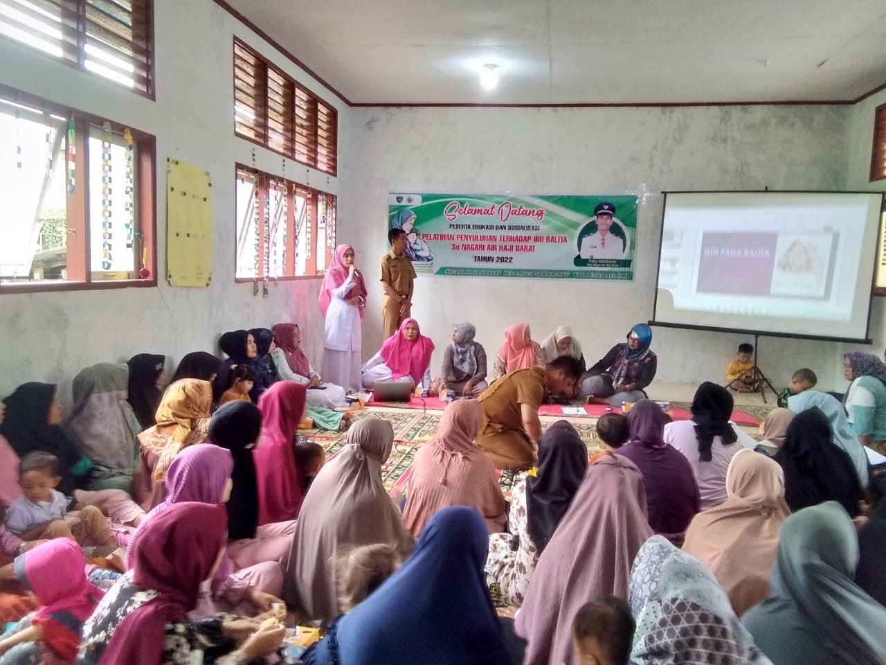 PUSKESMAS AIR HAJI  EDUKASI DAN SOSIALISASI, \"Pelatihan dan Penyuluhan Terhadap Ibu Balita  Se Naga