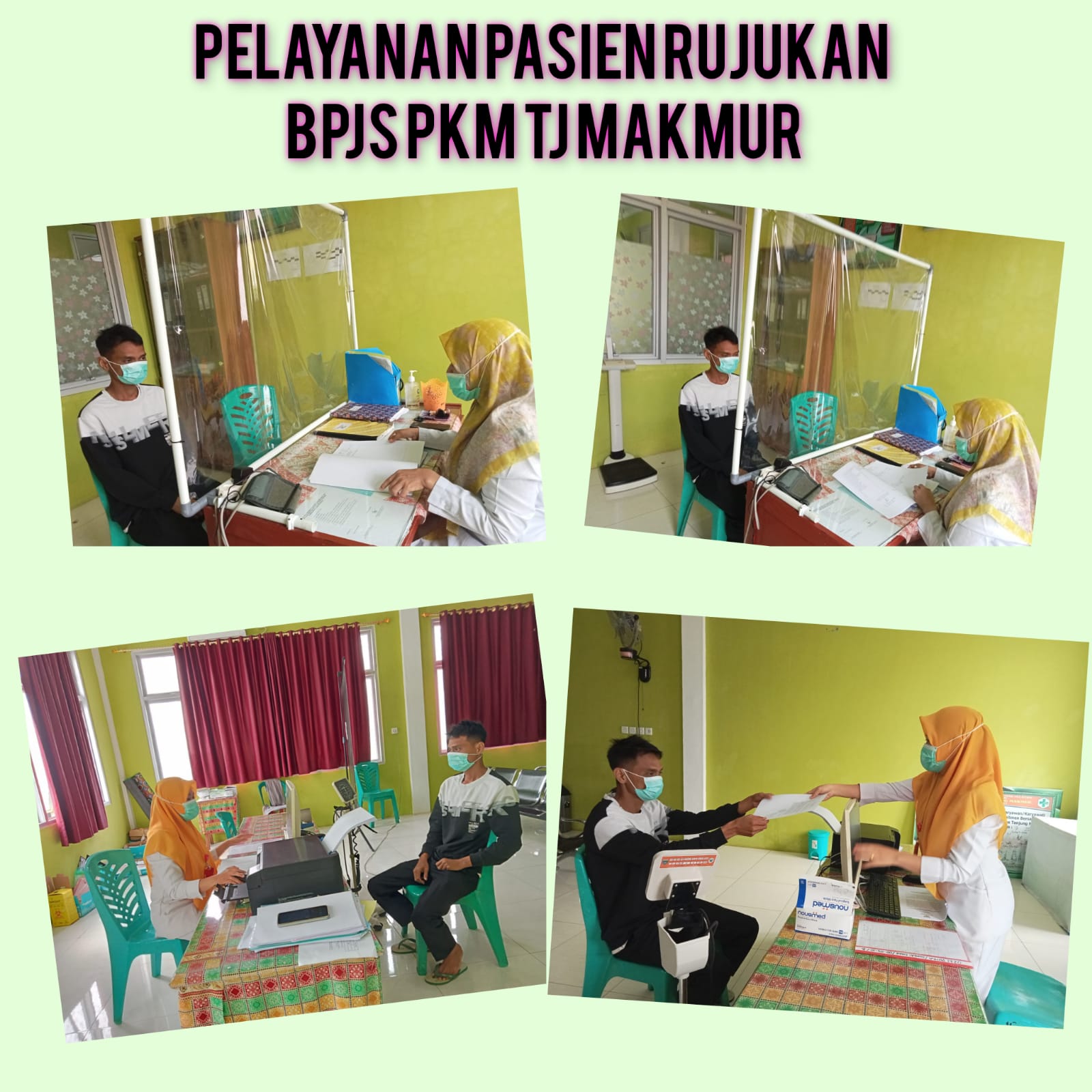Pelayanan rujukan pasien Bpjs kesehatan puskesmas tj.mkmur