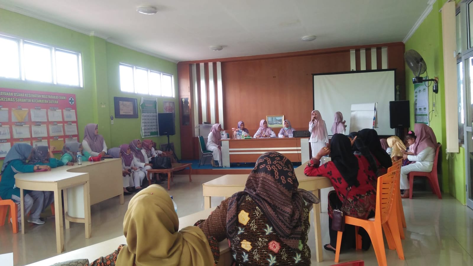 Dalam Rangka memperingati Hari Kesehatan Nasional ke 58  Puskesmas Surantih menyelenggarakan Ajang P
