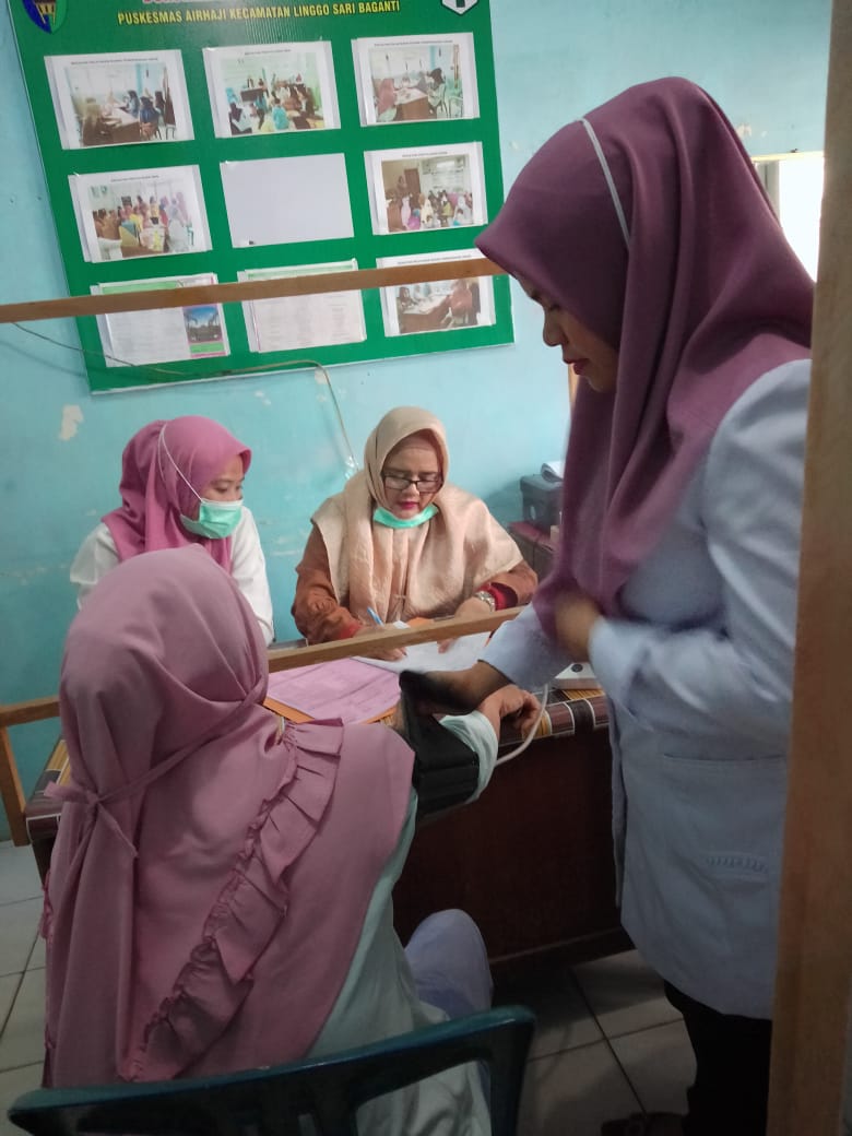 Pelayanan poli umum,puskesmas Air Haji,Selasa 15 November 2022