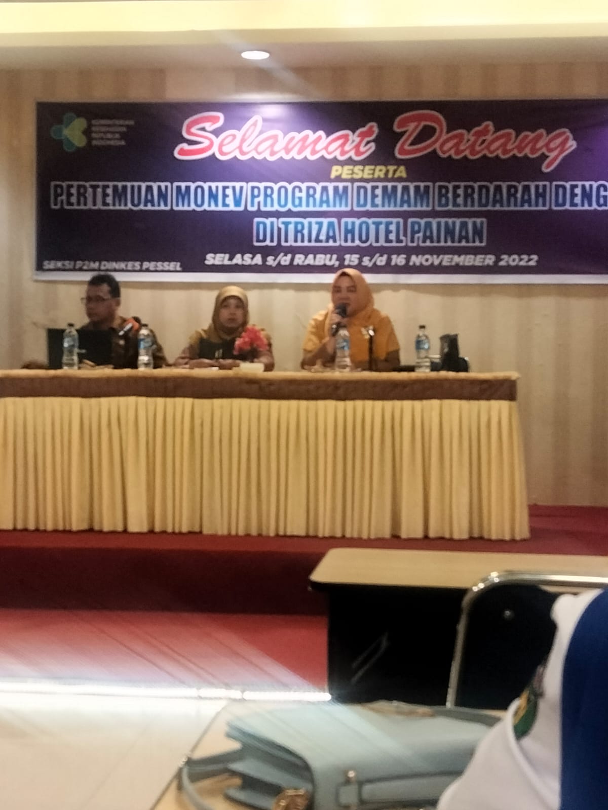  Puskesmasn Kayu Gadang PERTEMUAN MONITORING DAN EVALUASI DEMAM BERDARAH DENGUE (DBD) KABUPATEN PESI