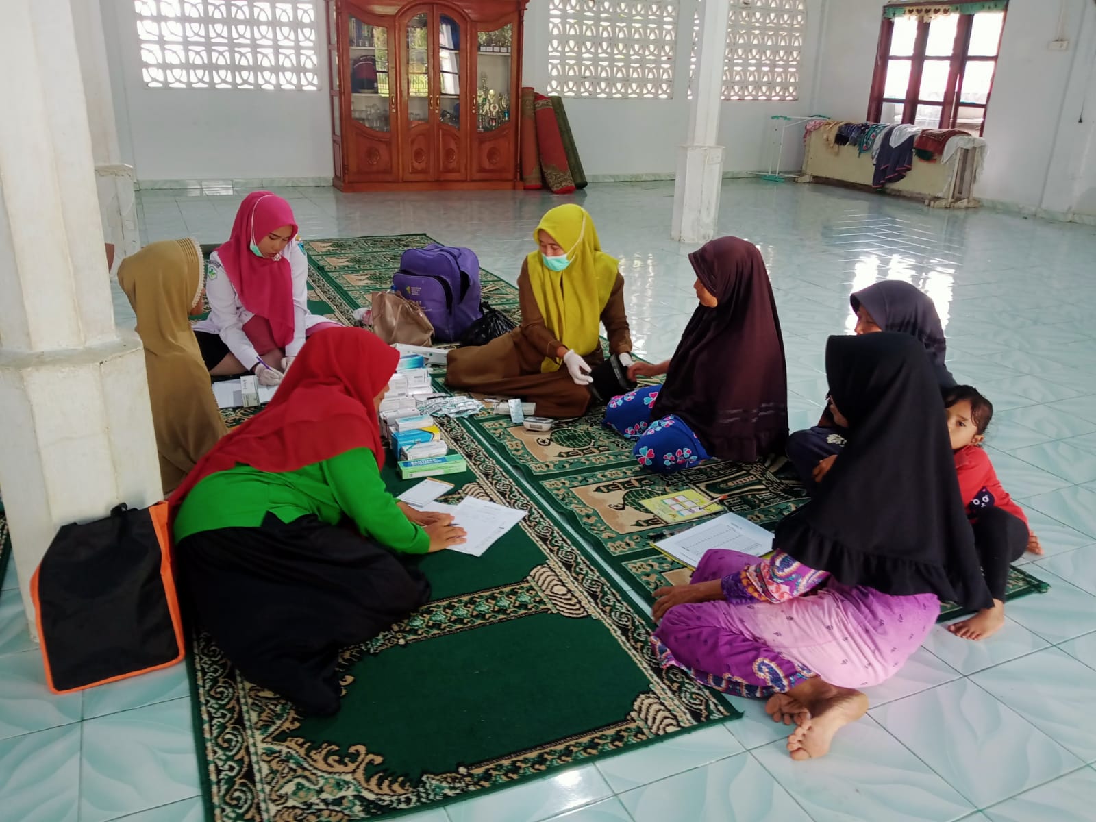 Pelayanan Di Posyandu Lansia Di Muara Gadang Puskesmas Air Haji,   15 November  2022