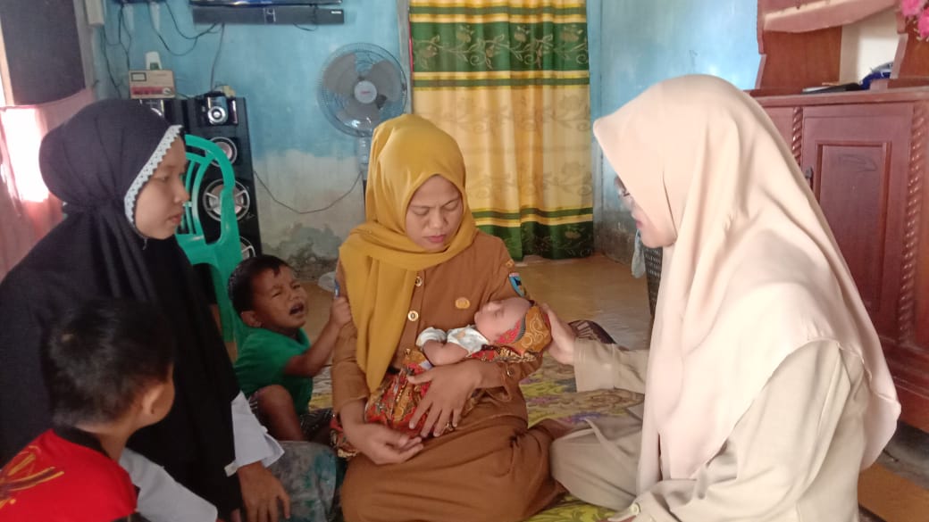 Puskesmas Air Haji Poskesri Lagan Kecil Mudik Kunjungan Nifas di daerah lagan kecik mudik 15-11-2022