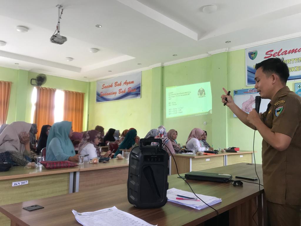 Peningkatan kapasitas kader kesehatan di wilayah kerja Puskesmas Koto Berapak 