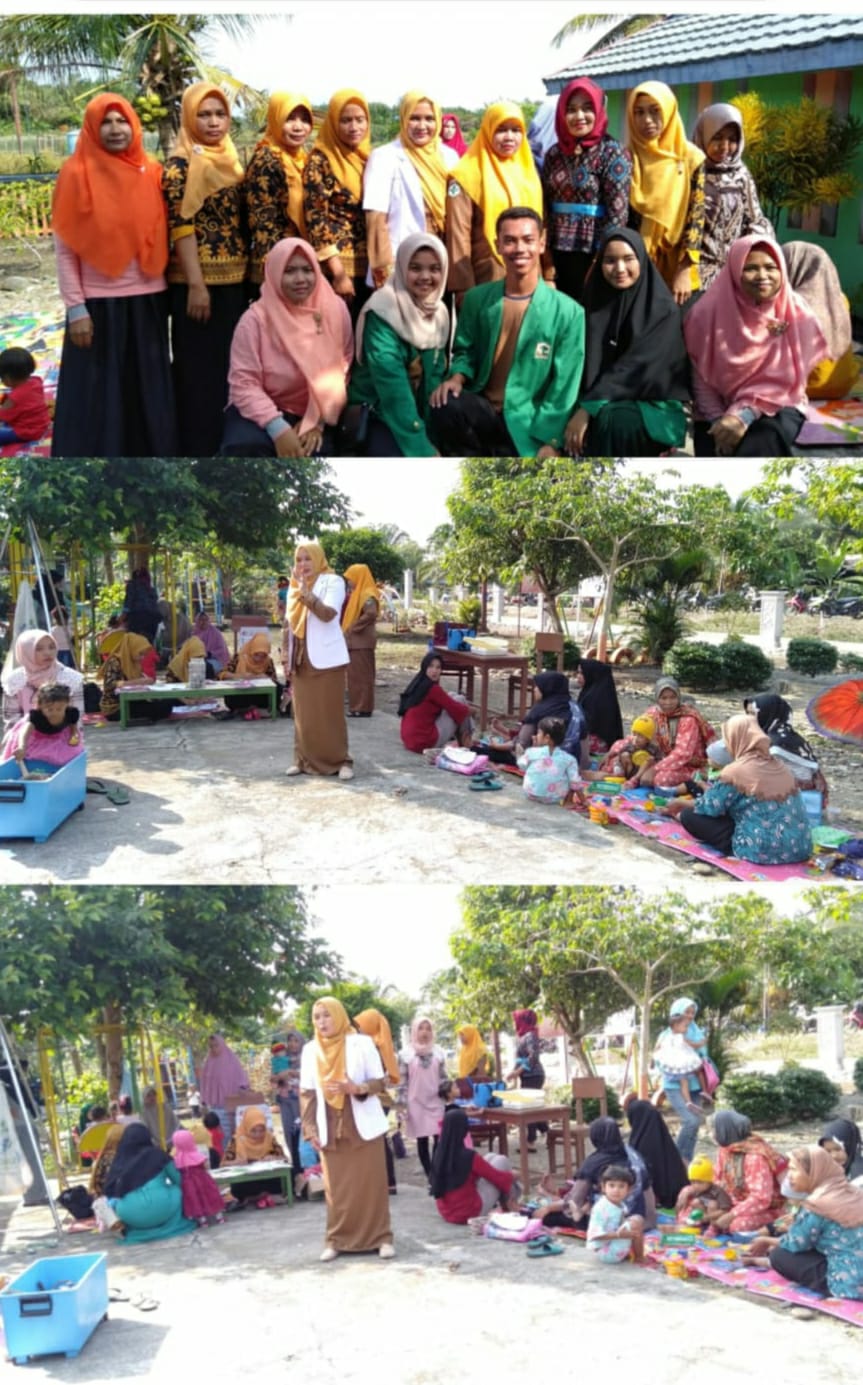 Pelaksanaan kegiatan UKGMD di posyandu Kenanga nagari sungai pulai Puskesmas Tj. Makmur